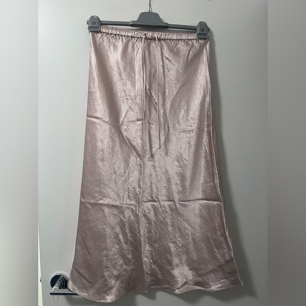 Barton Satin skyscraper skirt - denude - L
